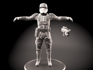 Starwars Shoretrooper 3D Model