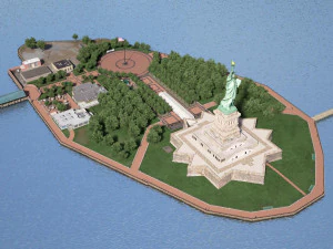 Statue of Liberty 3D Model