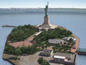 Statue of Liberty 3D Model