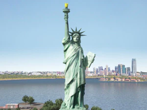 Statue of Liberty 3D Model