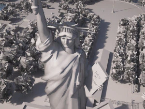 Statue of Liberty 3D Model