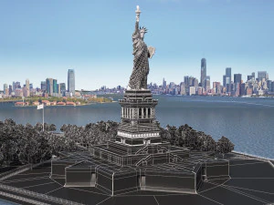 Statue of Liberty 3D Model