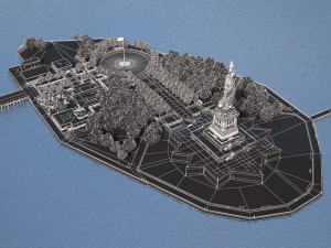 Statue of Liberty Model 3D