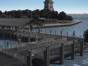 Statue of Liberty 3D Model