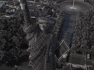 Statue of Liberty Model 3D