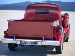 Studebaker Coupe Express 1938 3D Model