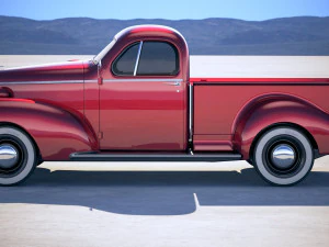 Studebaker Coupe Express 1938 3D Model