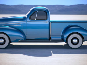 Studebaker Coupe Express Pickup 1939 3D Model