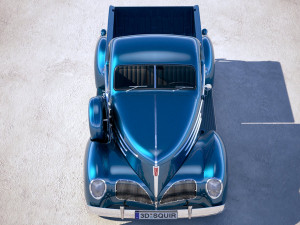 Studebaker Coupe Express Pickup 1939 Modelo 3D
