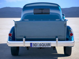 Studebaker Coupe Express Pickup 1939 3D Model