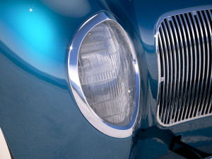 Studebaker Coupe Express Pickup 1939 Modelo 3D