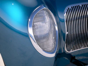 Studebaker Coupe Express Pickup 1939 3D Model