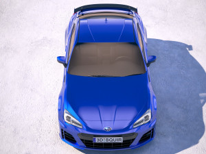 Subaru BRZ 2018 3D Model
