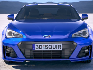 Subaru BRZ 2018 3D Model