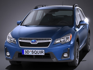 Subaru Crosstrak 2018 3D Model