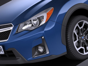 Subaru Crosstrak 2018 3D Model