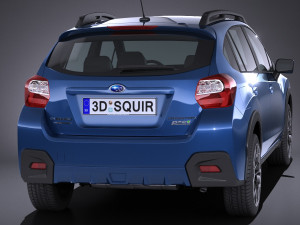 Subaru Crosstrak 2018 3D Model