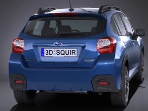Subaru Crosstrak 2018 3D Model