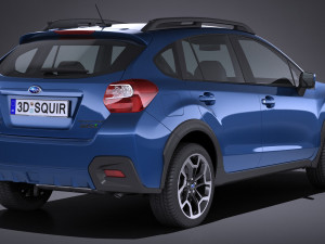 Subaru Crosstrak 2018 3D Model