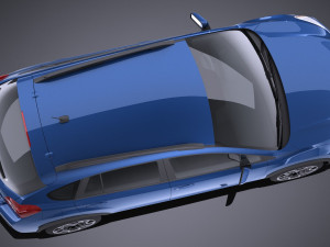 Subaru Crosstrak 2018 3D Model