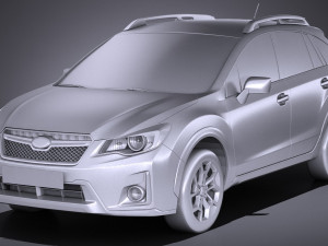 Subaru Crosstrak 2018 3D Model