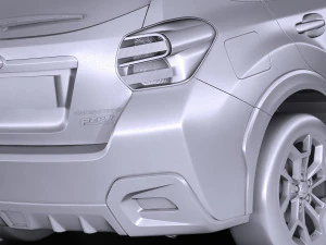 Subaru Crosstrak 2018 3D Model