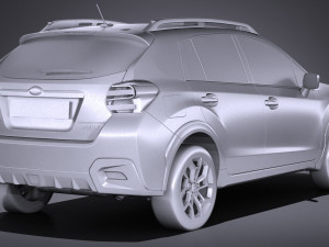 Subaru Crosstrak 2018 3D Model