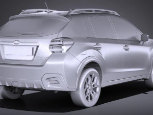 Subaru Crosstrak 2018 3D Model