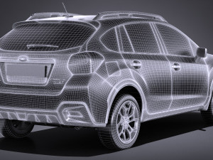 Subaru Crosstrak 2018 3D Model