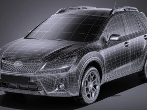 Subaru Crosstrak 2018 3D Model