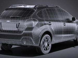 Subaru Crosstrak 2018 3D Model