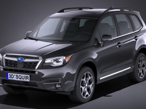 Subaru Forester 2017 3D Model