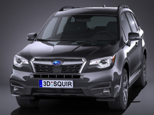 Subaru Forester 2017 3D Model