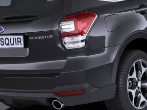 Subaru Forester 2017 3D Model
