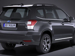 Subaru Forester 2017 3D Model