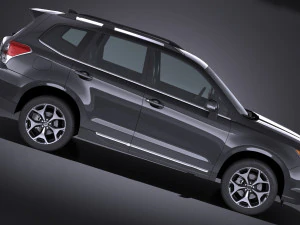 Subaru Forester 2017 3D Model