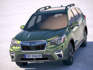 Subaru Forester 2019 3D 模型