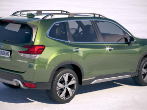 Subaru Forester 2019 3D 模型