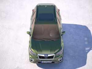 Subaru Forester 2019 3D 模型