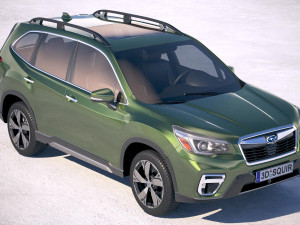 Subaru Forester 2019 3D 模型