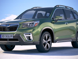 Subaru Forester 2019 3D 模型
