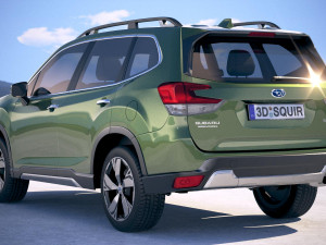 Subaru Forester 2019 3D 模型