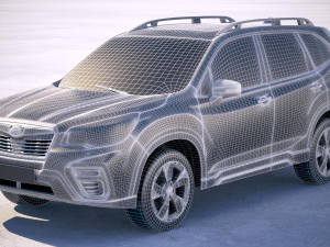 Subaru Forester 2019 3D 模型