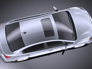Subaru Impreza 2013 Sedan vray 3D 模型