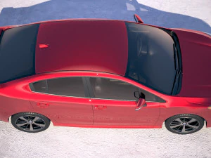 Subaru Impreza 2017 3D Model
