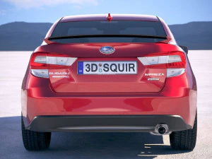 Subaru Impreza 2017 3D Model