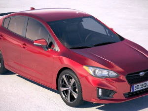 Subaru Impreza 2017 3D Model