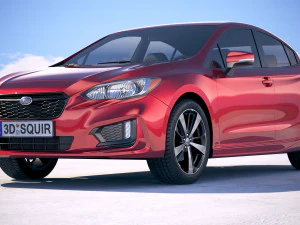 Subaru Impreza 2017 3D Model