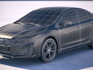 Subaru Impreza 2017 3D Model