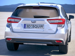 Subaru Impreza Estate 2017 3D Model